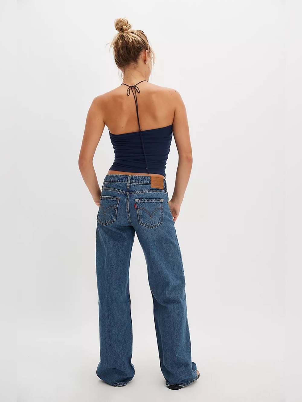 Free People Levi’s Low Loose Jeans - Picture 3 of 9